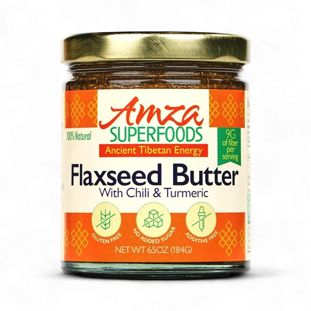 Flaxseed Butter with Chili & Turmeric